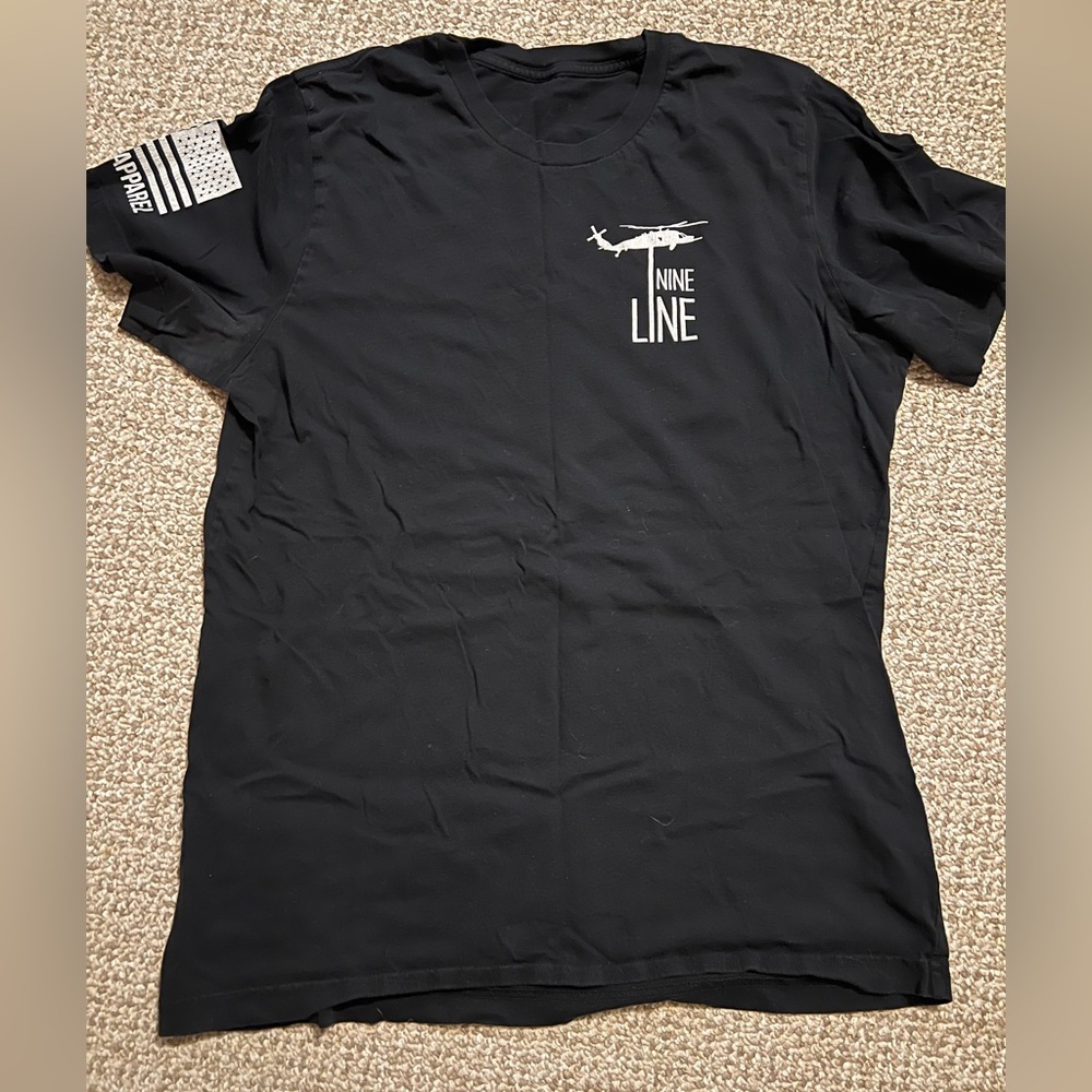 Nine Line Men's Black Short Sleeve Tee